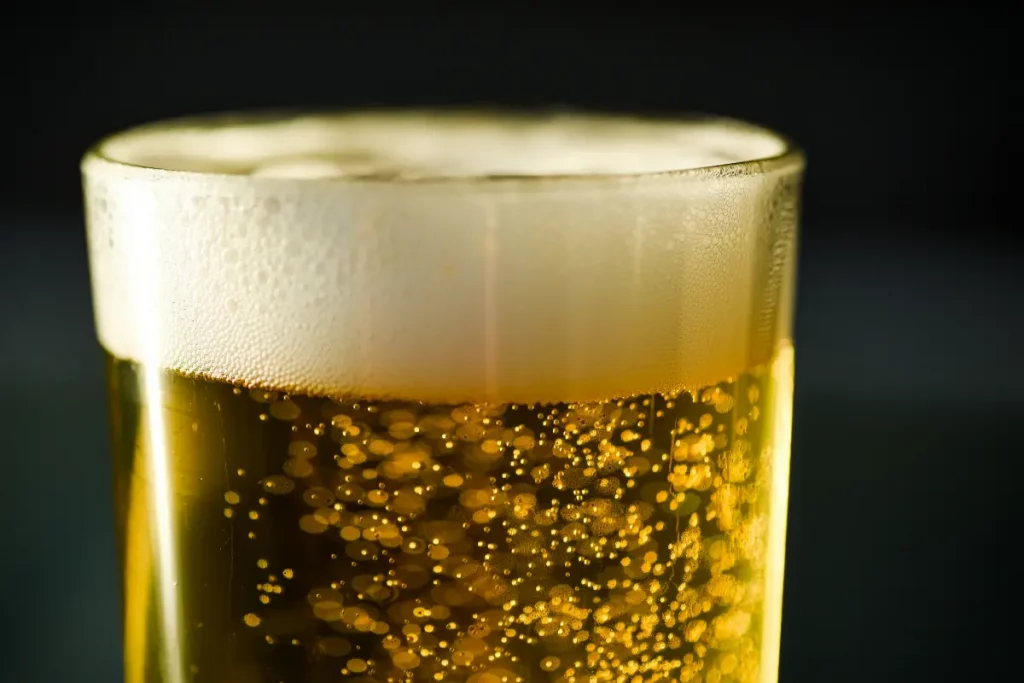 Cerveza espumosa