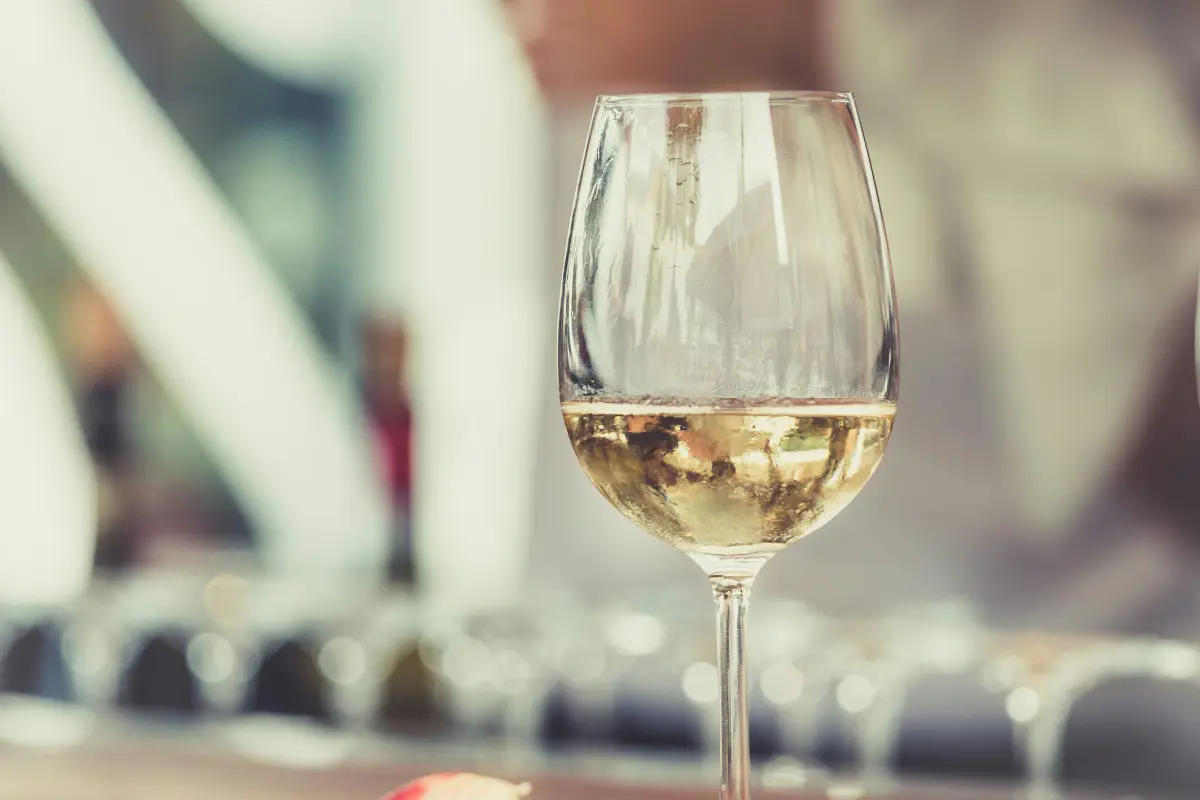 Vino Blanco frío